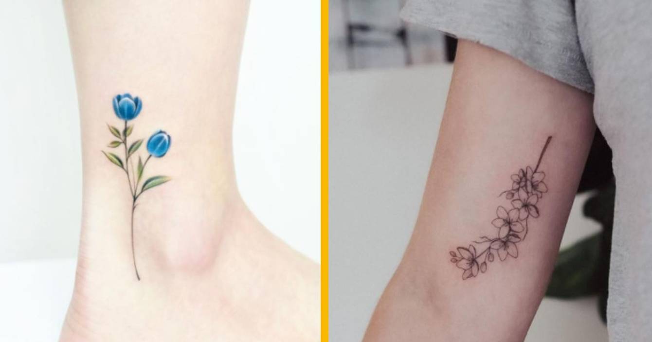Tatouage Cheville Fleur HCvlGyxrFMHAmM