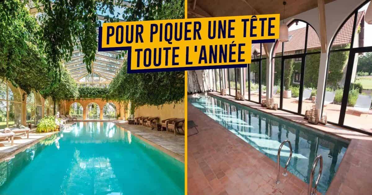Top 30+ maisons avec piscines intérieures sur airbnb