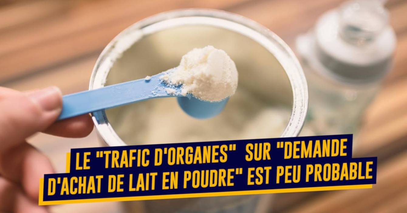 Lait En Poudre Trafic D Organes idYSUcUUPT1irM